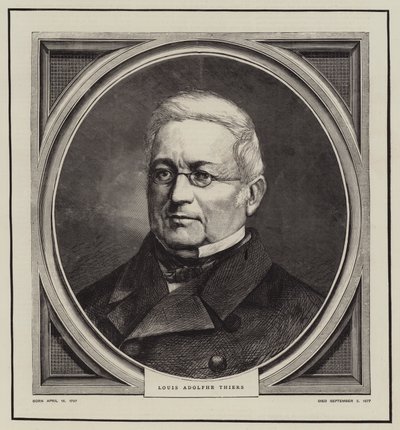 Louis Adolphe Thiers (metszet) alkotó: English School