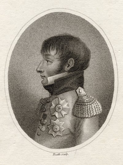 Louis Bonaparte (1778-1846) Holland király a „The Gallery of Portrés”-ból, Heath metszetében, 1833-ban alkotó: English School