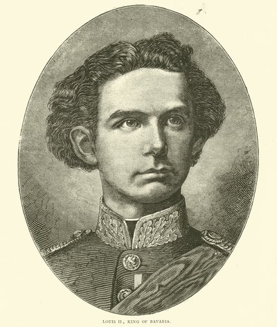 Lajos bajor király, 1870. október alkotó: English School