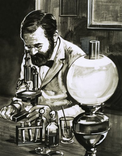 Louis Pasteur alkotó: English School