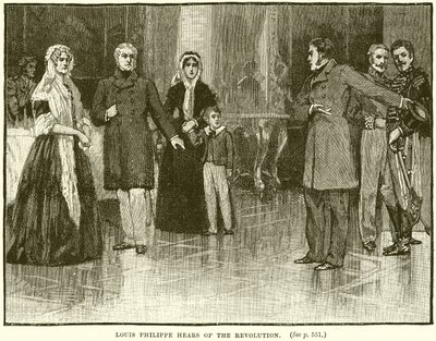 Louis Philippe hall a forradalomról alkotó: English School