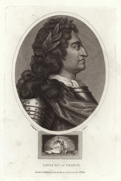 XIV. Lajos francia alkotó: English School