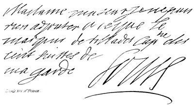 XIV. Lajos francia alkotó: English School