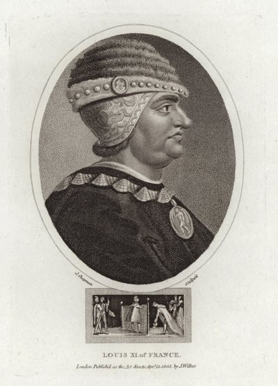 XI. Lajos francia alkotó: English School