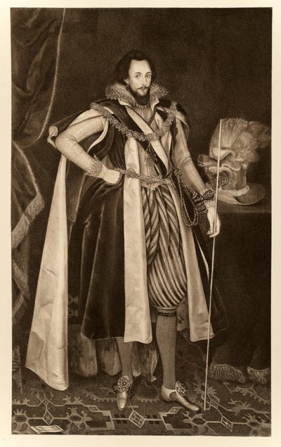 Ludovic Stuart, Lennox második hercege, I. és VI. Jakabtól, nyomtatta Manzi Joyant & Co. Paris, 1904 (kollotípia) alkotó: English School
