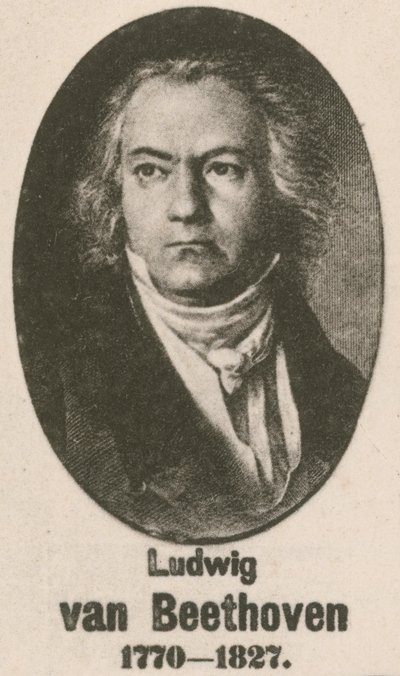 Ludwig van Beethoven (metszet) alkotó: English School