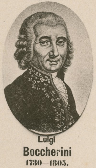 Luigi Boccherini (mélynyomás) alkotó: English School