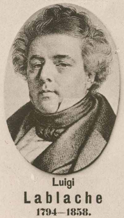 Luigi Lablache (metszet) alkotó: English School