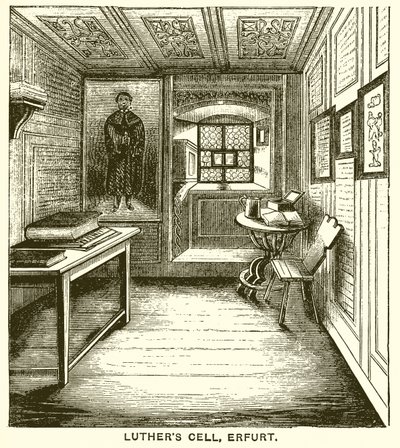 Luther sejtje, Erfurt alkotó: English School