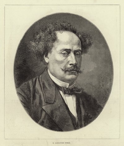 Alexandre Dumas úr (metszet) alkotó: English School