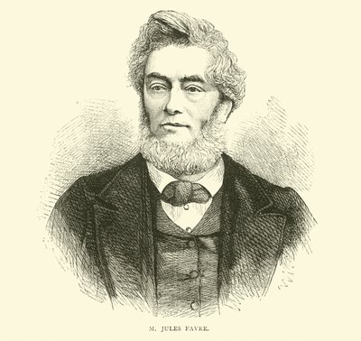 M Jules Favre, 1870. szeptember alkotó: English School