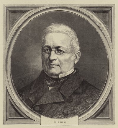M Thiers (metszet) alkotó: English School