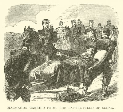 Macmahont a sedani csatamezőről szállították, 1870 szeptemberében alkotó: English School