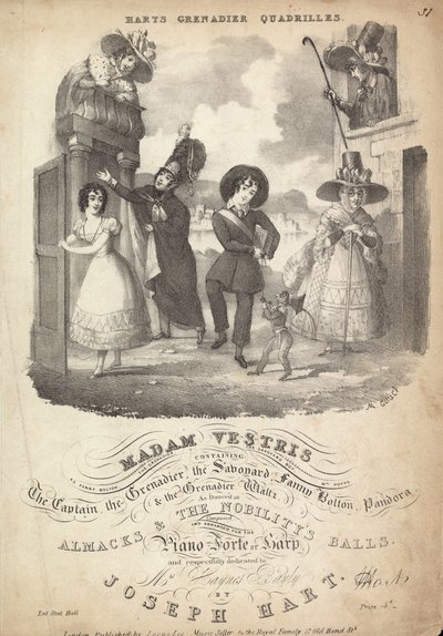 Madam Vestris alkotó: English School