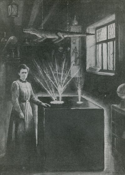 Madame Curie, a modern alkimista alkotó: English School