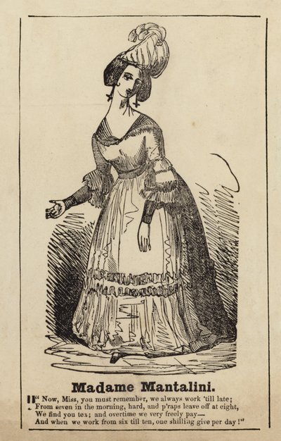 Madame Mantalini Nicholas Nicklebytől alkotó: English School