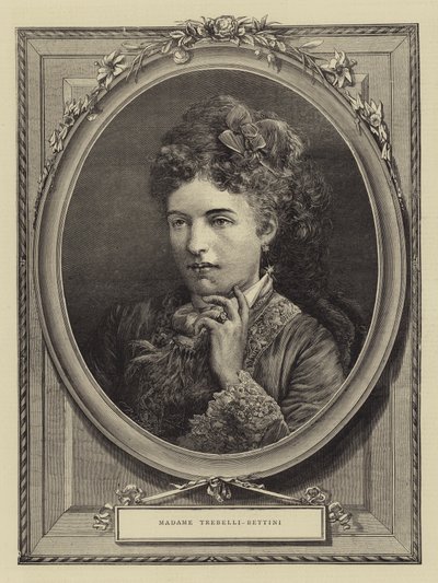 Madame Trebelli-Bettini (metszet) alkotó: English School