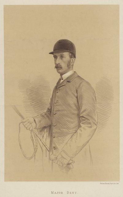 Major Dent (litho) alkotó: English School