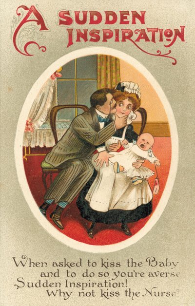 Férfi csók nővér alkotó: English School