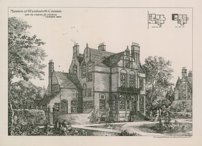 Kúria a Wandsworth Commonban alkotó: English School