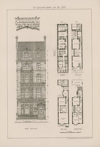Kúria hátul istállókkal alkotó: English School