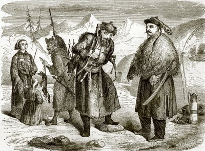 Mandzsúrok és Tungusok a Bajkál-túli körzetben alkotó: English School