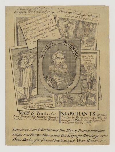 Karten- und Druckverkäufer, Visitenkarte von English School