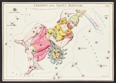 Térképek C.44.A.42 Perseus és Caput Meudusa, az 