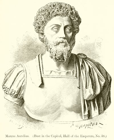 Marcus Aurelius. (Busz a fővárosban, Császárok terme, 38. sz.) alkotó: English School