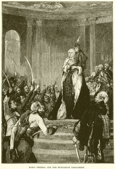 Mária Terézia és a Magyar Országgyűlés alkotó: English School