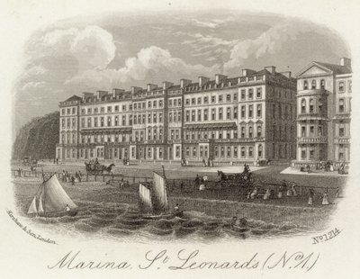 Marina St Leonards on Sea-ban alkotó: English School