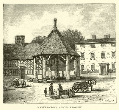 Market-Cross, Abbots Bromley alkotó: English School