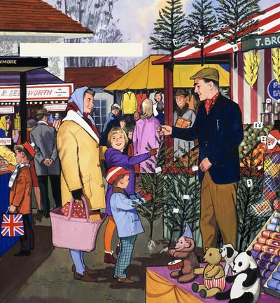 Piaci Kereskedő alkotó: English School