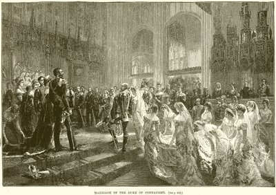 Connaught hercegének házassága alkotó: English School