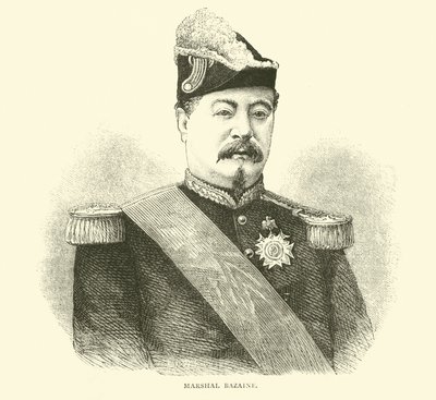Bazaine marsall, 1870. szeptember alkotó: English School