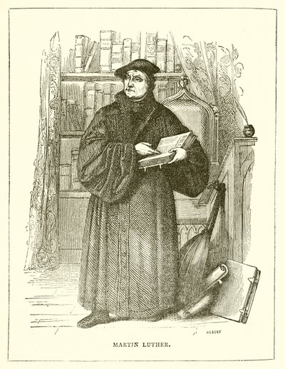 Luther Márton alkotó: English School