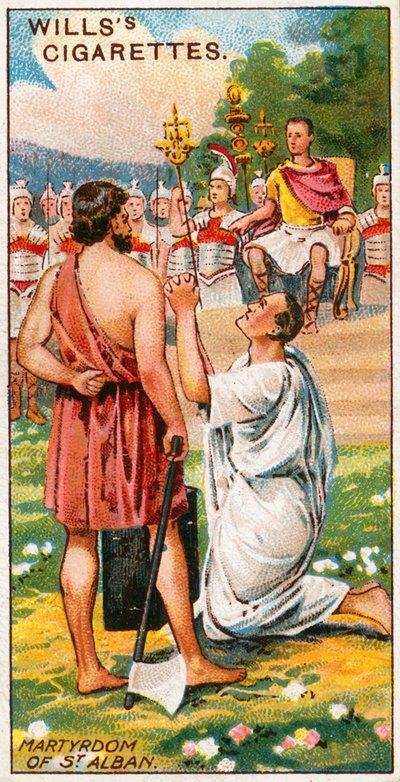 Szent Albán mártíromsága, i.sz. 304 alkotó: English School