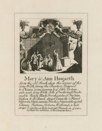 Mary és Ann Hogarth alkotó: English School