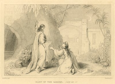 Mária a kertben, János XX alkotó: English School