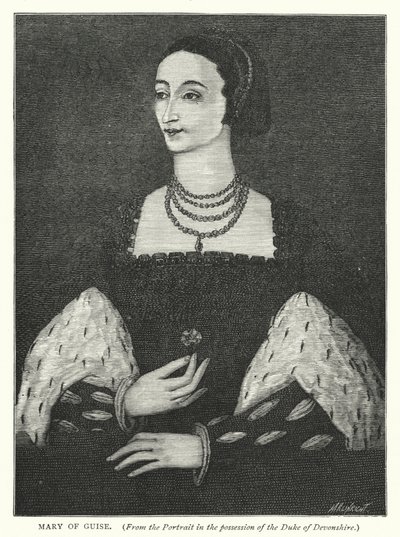 Guise Mária (metszet) alkotó: English School