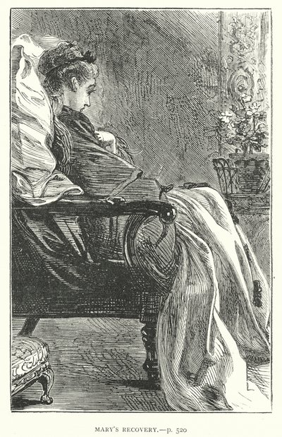 Mária felépülése (metszet) alkotó: English School