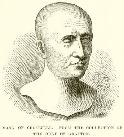 Cromwell maszkja alkotó: English School