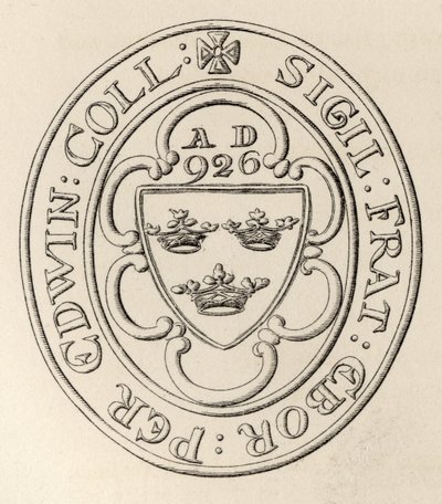 Az egész Anglia nagypáholyának szabadkőműves pecsétje, York, 1766 körül, a The History of Freemasonry II. kötetéből, Thomas C. Jack kiadója, London, 1883 alkotó: English School