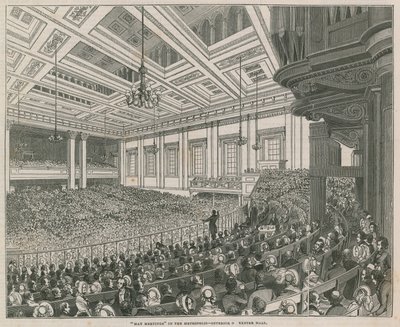 Május Találkozók a Metropoliszban, az Exeter Hall belső terében alkotó: English School