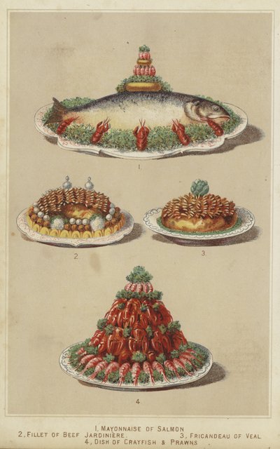 Hús- és tengeri ételek alkotó: English School