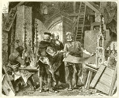 Középkori építészet; - Tervezés és katedrális alkotó: English School
