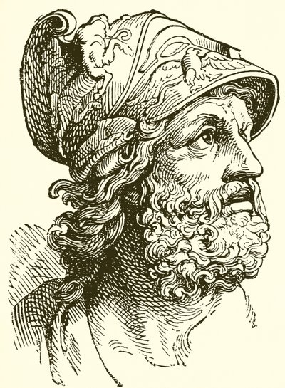 Menelaus alkotó: English School
