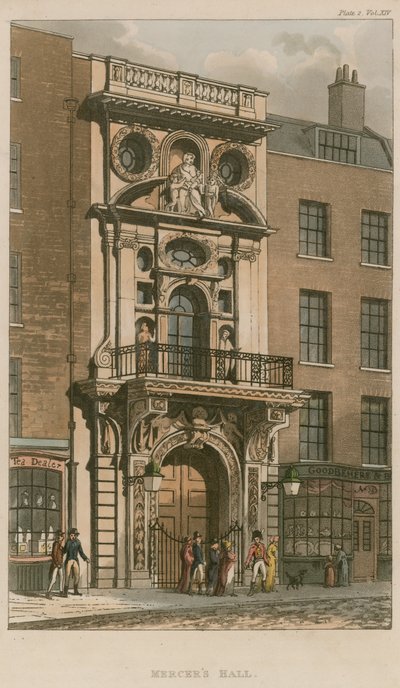 Mercers Hall, Cheapside, London alkotó: English School