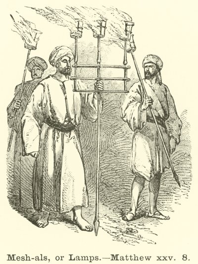 Mesh-als, vagy lámpák, Matthew, xxv, 8 alkotó: English School
