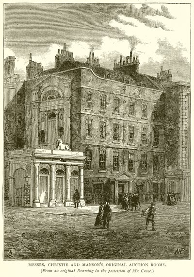 Mrs. Christie és Mansons eredeti aukciós termek alkotó: English School